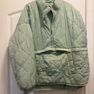 Old Navy Active Light Green Water-Resistant Jacket